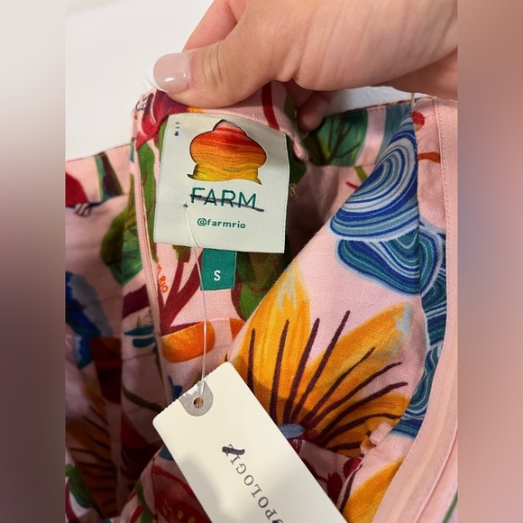 Farm Rio Printed Strapless Maxi Dress - Picture 8 of 8